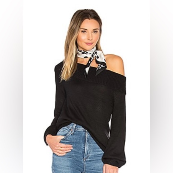 Fun Seeker Off Shoulder Sweater Lovers & Friends